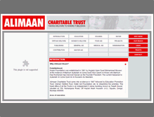 Tablet Screenshot of alimaan.org